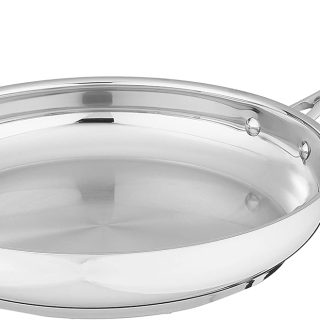 Cuisinart Professional Stainless Skillet with Helper, 12-Inch
