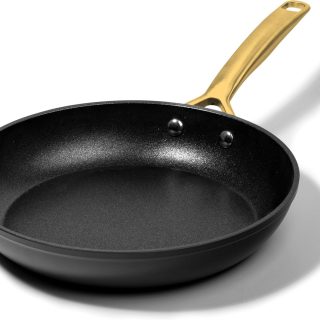 Granitestone Armor Max 12 Inch Non Stick Frying Pans, Nonstick Skillet Frying Pan, Hard Anodized Aluminum Cooking Pan with Stay Cool Handles, Easy to Clean Pan, Induction, Oven and Dishwasher Safe
